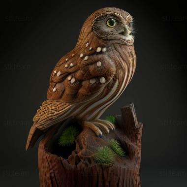 3D model Glaucidium costaricanum (STL)